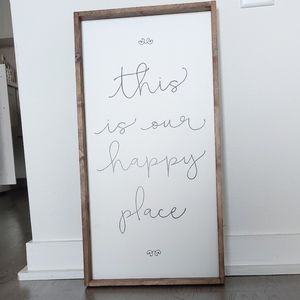 Farmhouse Sign